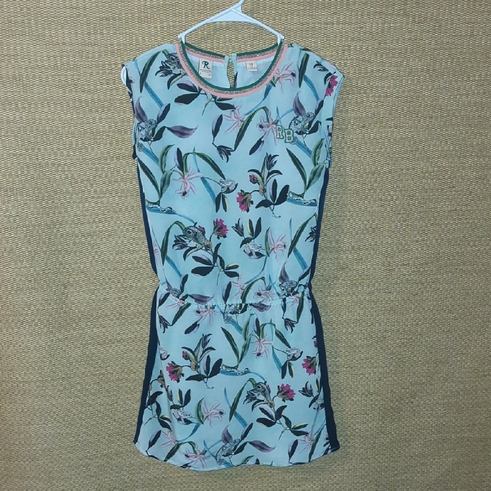 Scotch & Soda Blue Floral Mini Dress 14
